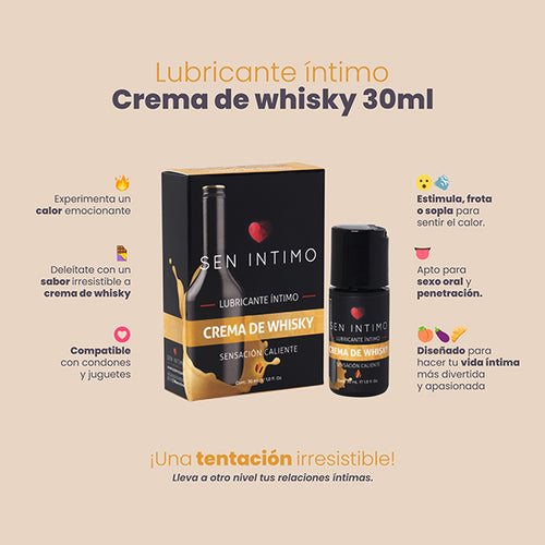 Electrifying Warming Lubricant - Whiskey Cream