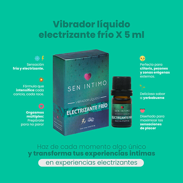 Electrifying Liquid Vibrator - Cold