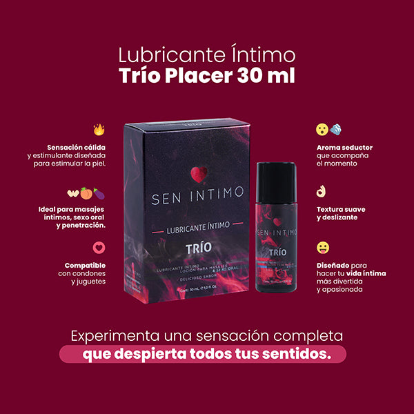 Warming Lubricant - Trio Flavors