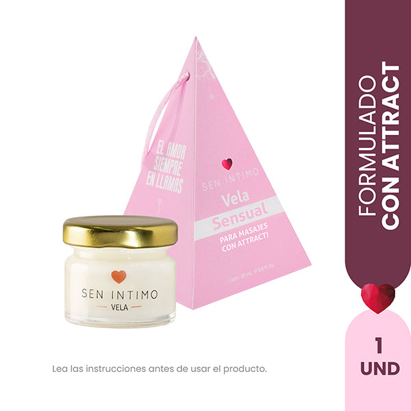 Pheromone Massage Candle