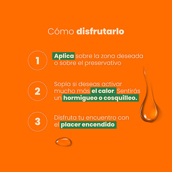 Electrifying Warming Lubricant - Mango