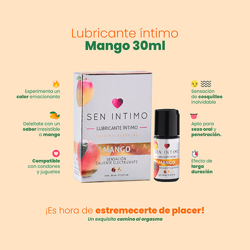 Electrifying Warming Lubricant - Mango