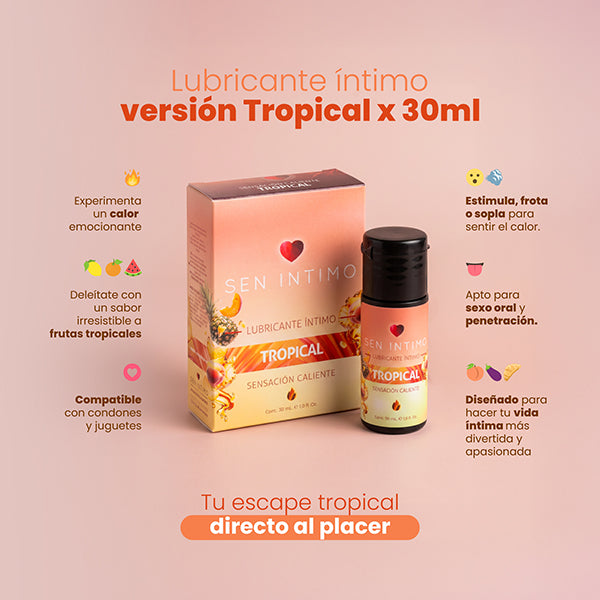Warming Lubricant - Tropical